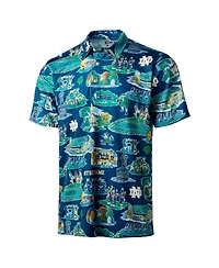 Reyn Spooner Men's Navy Notre Dame Fighting Irish Scenic Polo Shirt