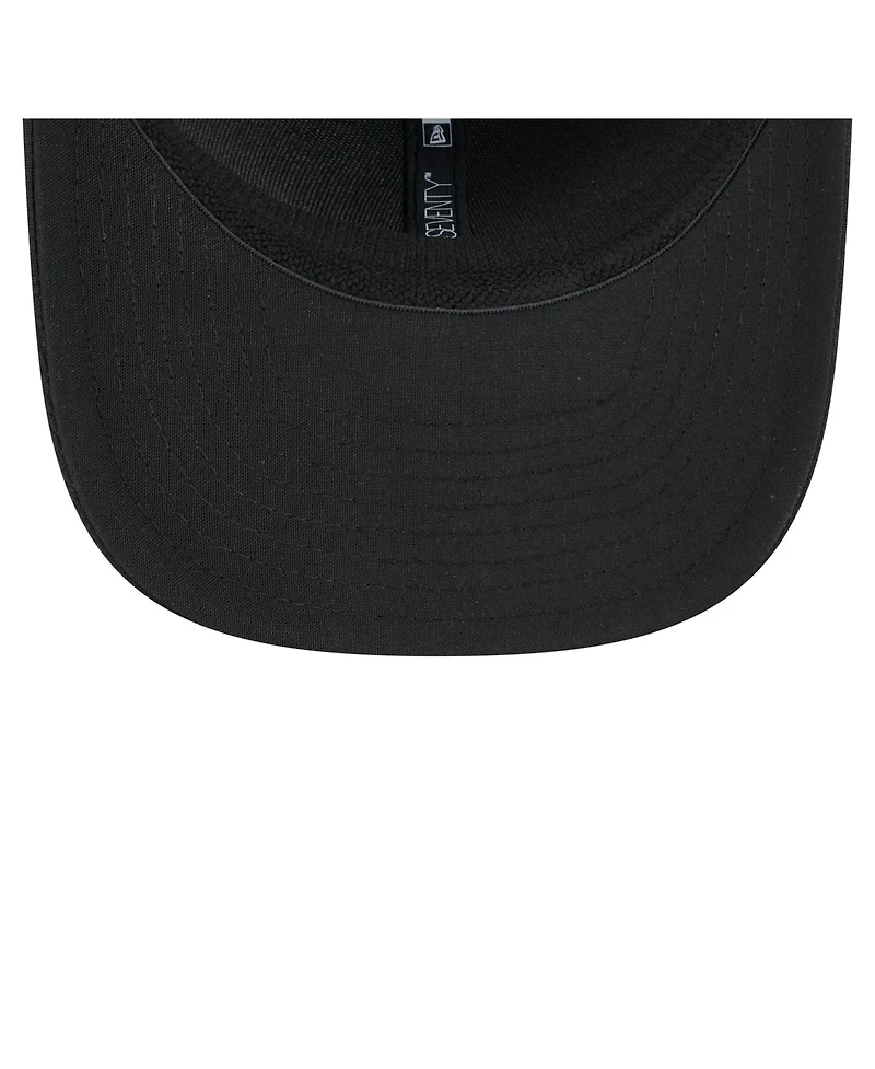 New Era Men's Black Charlotte Fc 2025 Jersey Hook 9SEVENTY Stretch-Snap Hat