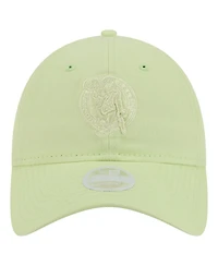 New Era Women's Light Green Boston Celtics Colorpack 9TWENTY Adjustable Hat