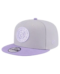 New Era Men's Gray New York City Fc Color Pack Two-Tone 9FIFTY Snapback Hat