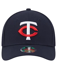 New Era Big Boys and Girls Navy Minnesota Twins Player Replica 9FORTY Adjustable Hat