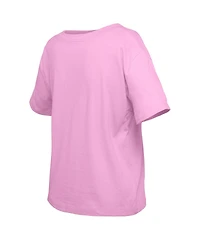 New Era Big Girls Light Pink New York Yankees Flip Sequin Team T-Shirt
