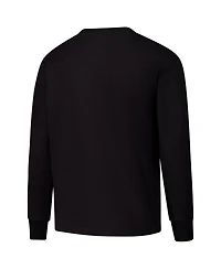 Champion Big Boys and Girls Black Nc State Wolfpack Distressed Arch Over Logo Long Sleeve T-Shirt