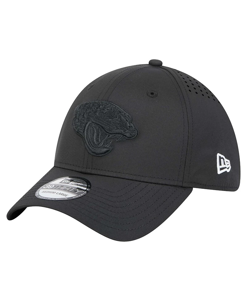 New Era Men's Black Jacksonville Jaguars Hydro 39THIRTY Flex Hat