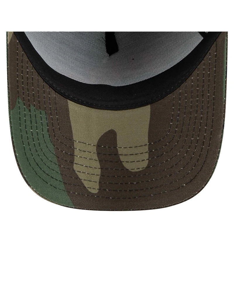 New Era Men's Camo Miami Dolphins Mystic Camo A-Frame 9FORTY Adjustable Hat