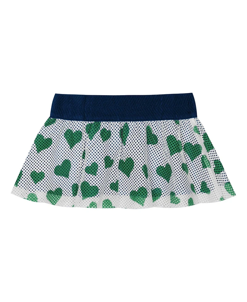 Outerstuff Baby Boys and Girls 2-Piece Notre Dame Fighting Irish Love My Team Bodysuit and Skirt Set