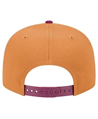 New Era Men's Brown/Purple New York Mets Color Pack Two-Tone 9FIFTY Snapback Hat