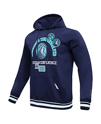 Pro Standard Men's Navy Minnesota Timberwolves Area Code Pullover Hoodie