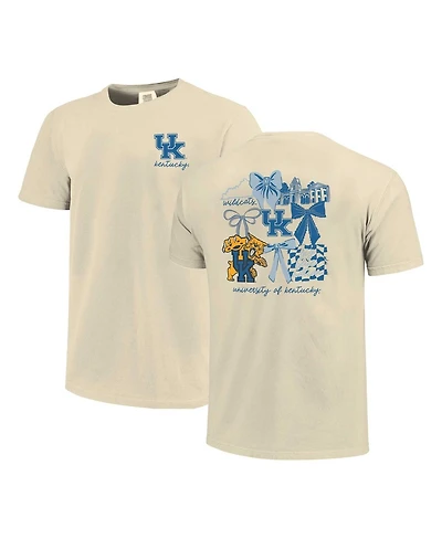 Image One Men's and Women's Natural Kentucky Wildcats Comfort Colors Coquette T-Shirt