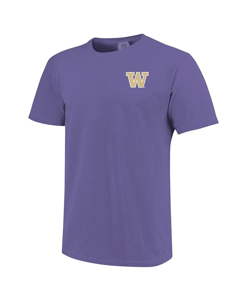 Image One Men's Purple Washington Huskies Softball Walk Off T-Shirt
