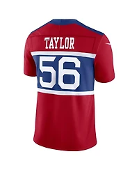 Nike Men's Lawrence Taylor Century Red New York Giants Alternate Vapor F.u.s.e. Retired Player Limited Jersey