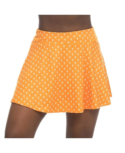ZooZatz Women's Tennessee Orange Volunteers Allover Print Flowy Skirt