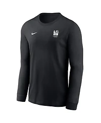 Nike Men's Black La 2028 Summer Olympics Team Issue Legend Performance Long Sleeve T-Shirt