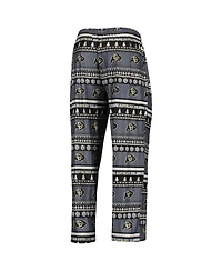 Concepts Sport Men's Black Colorado Buffaloes Ugly Sweater Long Sleeve T-Shirt and Pants Sleep Set