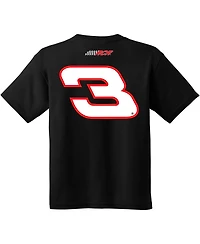 Richard Childress Racing Team Collection Big Boys and Girls Black Dale Earnhardt Good Wrench Lifestyle T-Shirt