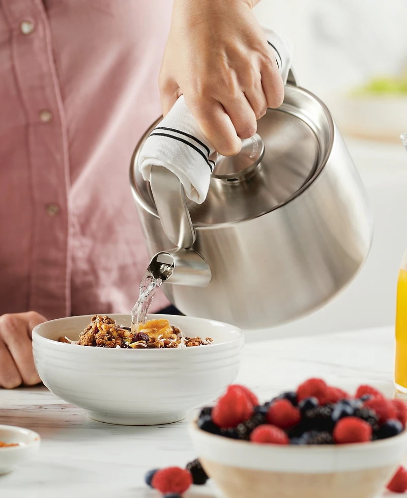 KitchenAid Stainless Steel Whistling Induction Teakettle, 1.9-Quart