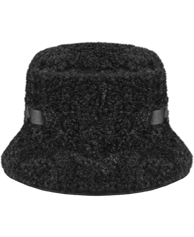 Kangol Men's Faux Shearling Utility Bucket Hat