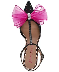 Betsey Johnson Women's Lillyan T-Strap Kitten-Heel Pumps