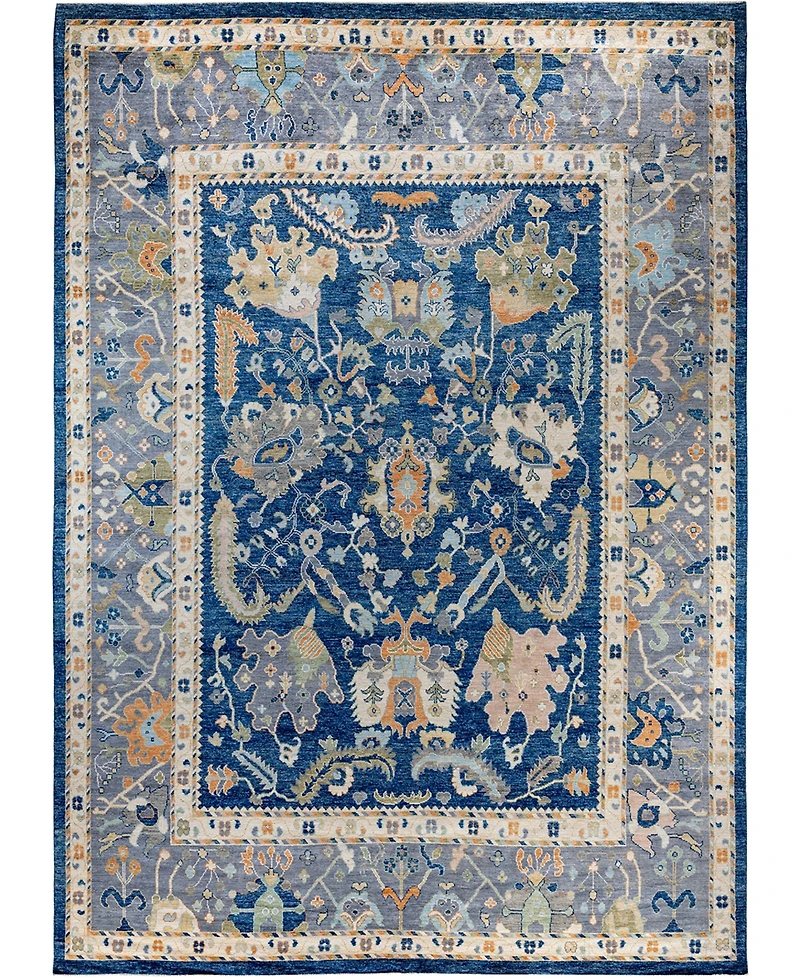 Adorn Hand Woven Rugs Colorful Oushak M1945 10'2''x14'3'' Area Rug