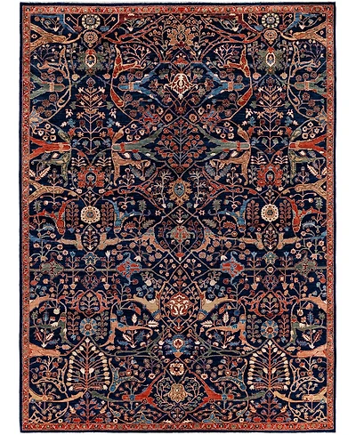 Adorn Hand Woven Rugs Serapi M1945 8'11''x12' Area Rug