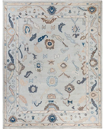 Adorn Hand Woven Rugs Colorful Oushak M1945 8'2''x10'3'' Area Rug