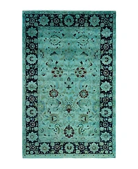 Adorn Hand Woven Rugs Fine Vibrance M1437 4'8''x7'5'' Area Rug