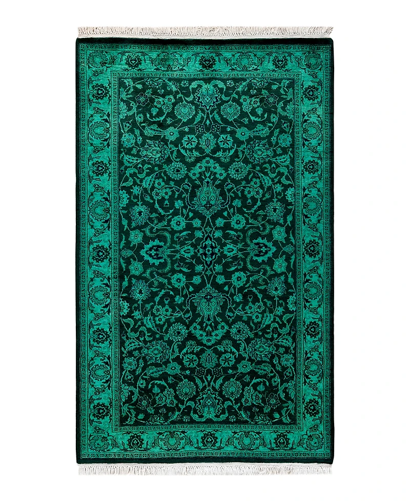 Adorn Hand Woven Rugs Fine Vibrance M1020 3'2''x5'2'' Area Rug