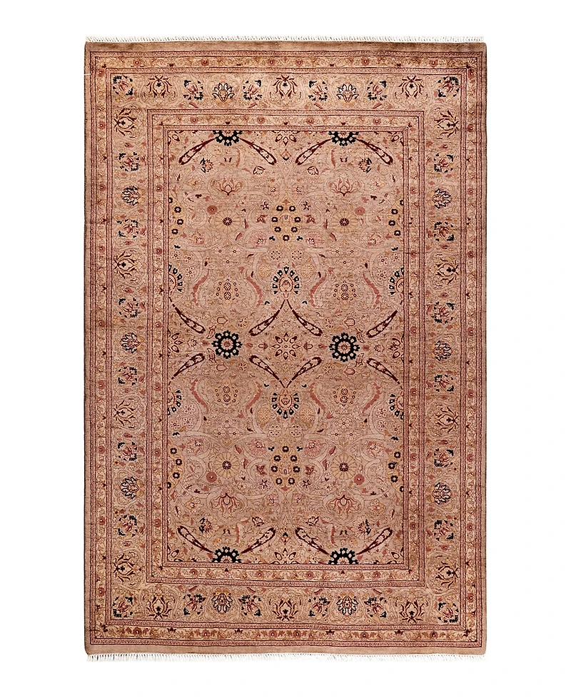 Adorn Hand Woven Rugs Fine Vibrance M1115 4'1''x6'2'' Area Rug