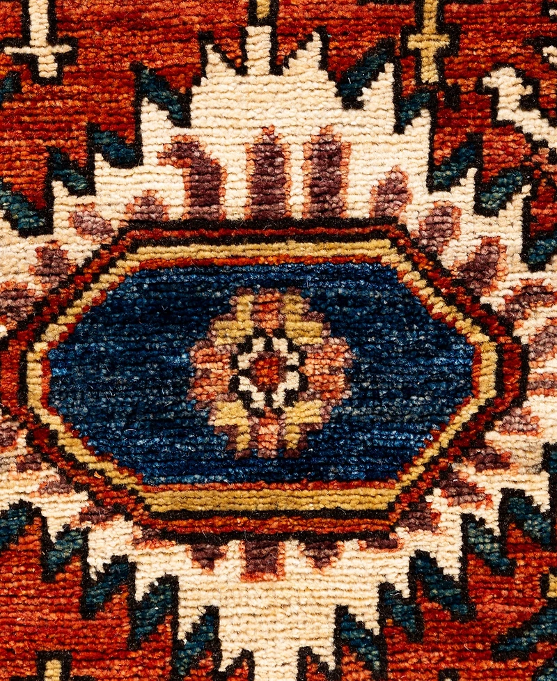 Adorn Hand Woven Rugs Serapi M1945 2'9''x10'1'' Runner Area Rug