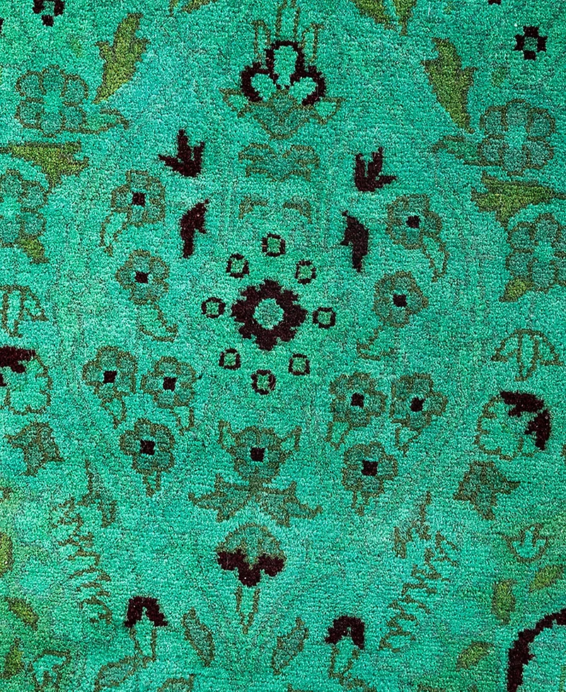Adorn Hand Woven Rugs Fine Vibrance M1388 3'x12'4'' Runner Area Rug