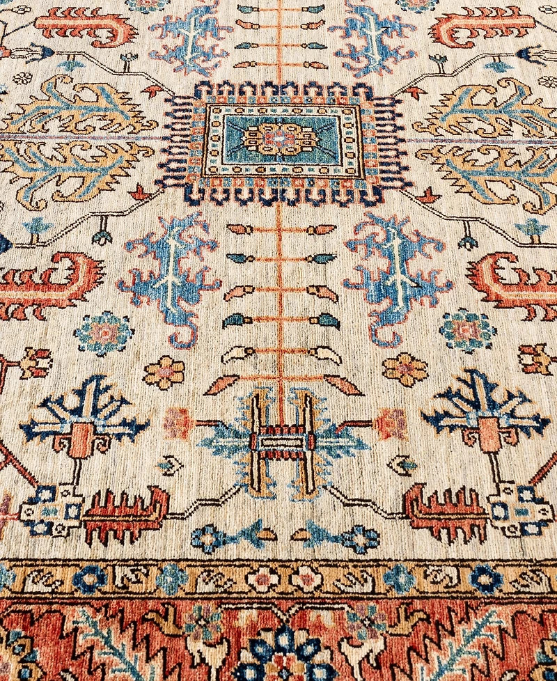 Adorn Hand Woven Rugs Serapi M1945 6'2''x9' Area Rug