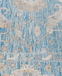 Adorn Hand Woven Rugs Colorful Oushak M1945 9'x11'10'' Area Rug
