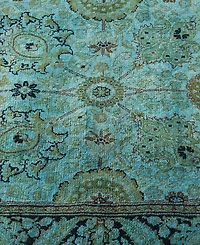 Adorn Hand Woven Rugs Fine Vibrance M1604 2'7''x11' Runner Area Rug