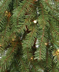 Puleo 4FT Pre-Lit Alpine Artificial Christmas Tree