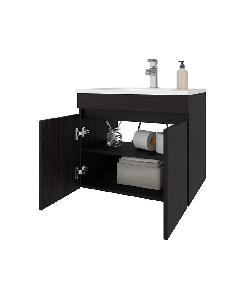 Rainbow City Vanity with 2 Doors