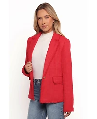 Petal and Pup Women's Simona Single Button Twill Blazer
