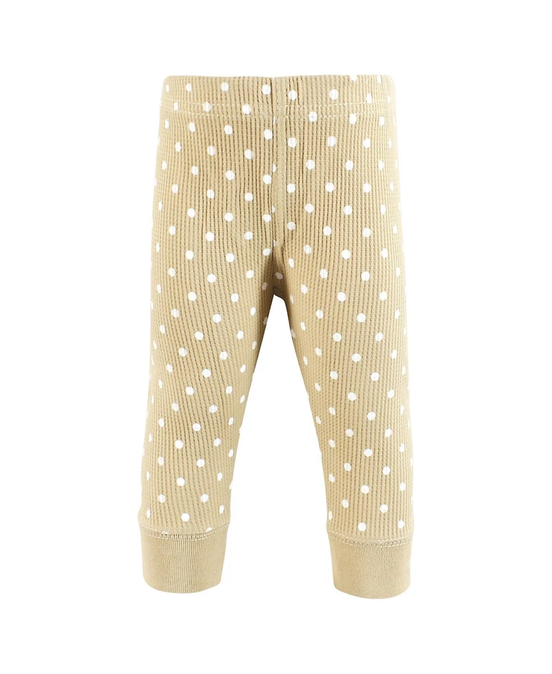Hudson Baby Girls Thermal Tapered Ankle Pants 4pk