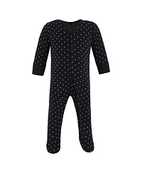 Hudson Baby Girls Cotton Preemie Sleep and Play