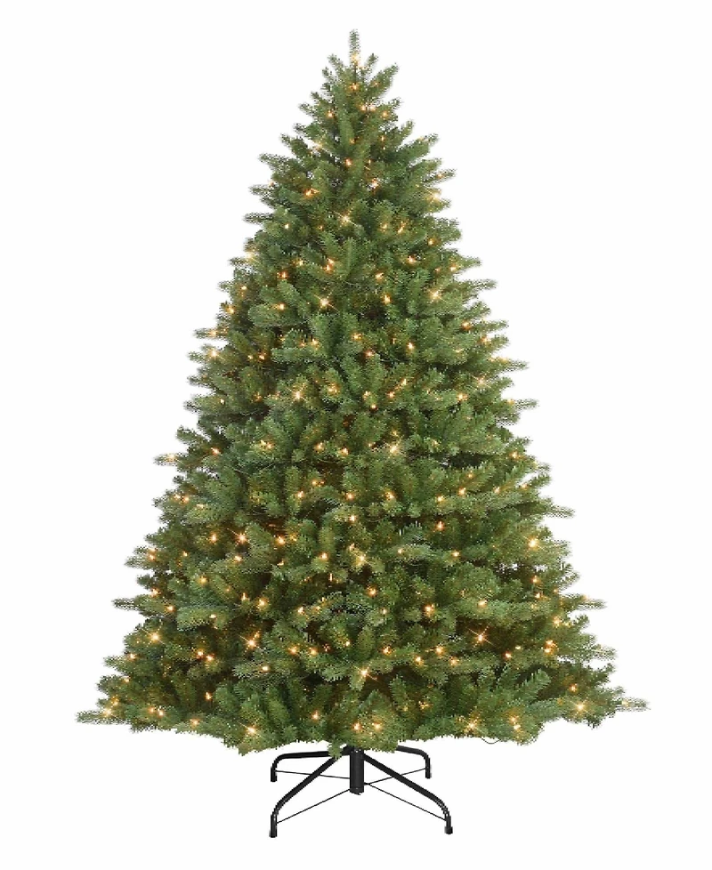 Puleo 6.5FT Pre-lit Davidson Fir Premier Artificial Christmas Tree