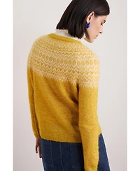 Seasalt Cornwall Women's Spruce Frost Sweater Mohair