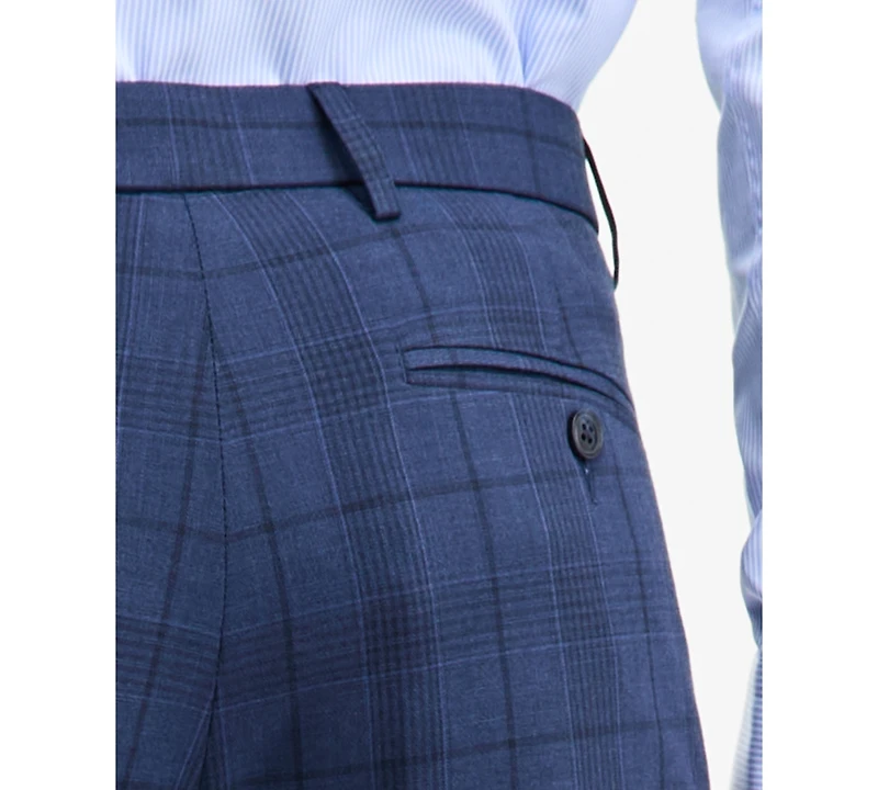 Tommy Hilfiger Men's Modern-Fit Th Flex Stretch Performance Plaid Pants