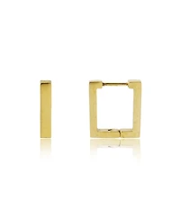Raine Square Huggie /Gold