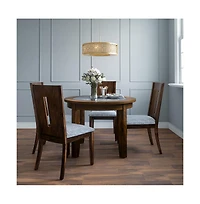 Urban Icon Contemporary Slotback Upholstered Dining Chair (Set of 2)
