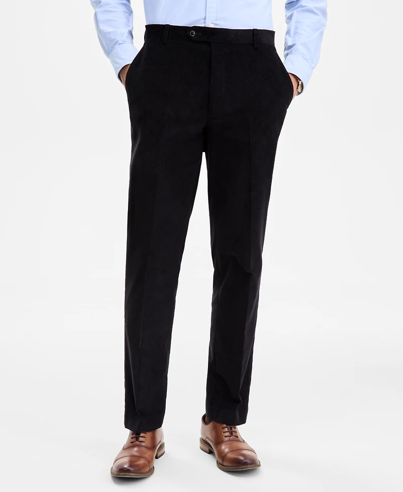 Tommy Hilfiger Men's Modern-Fit Solid Corduroy Pants