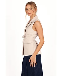 Petal and Pup Women's Emberley Fitted Tie Front Vest