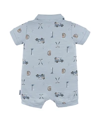 Gerber Baby Boys Polo Golf Romper