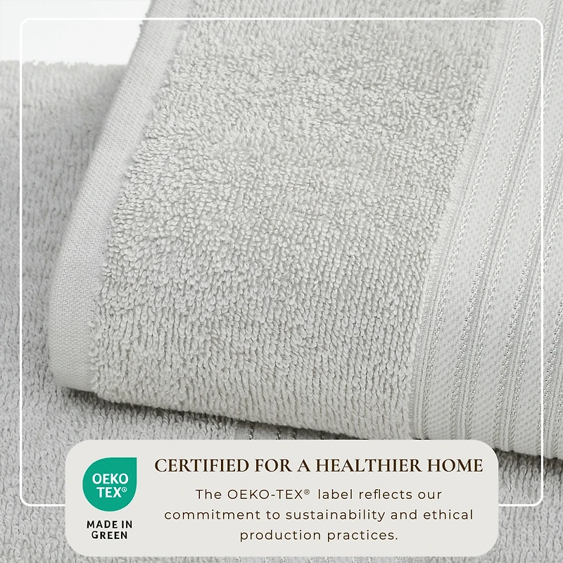 Linery & Co. Quick-Drying Cotton 6-Piece Hand Towel Set