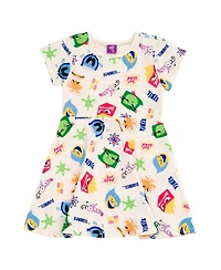 Inside Out Girls Nightmare Before Christmas French Terry Skater Dress