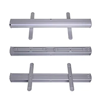 Yescom Aluminum 33x79" Retractable Roll Up Banner Stand Led Light Kit with Bag Trade Show Display