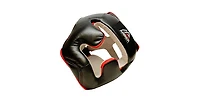 Amber Fight Gear Professional LeatherBoxing Headgear for Training Sparring Kickboxing, Mma, Muay Thai Headgear (Medium)
